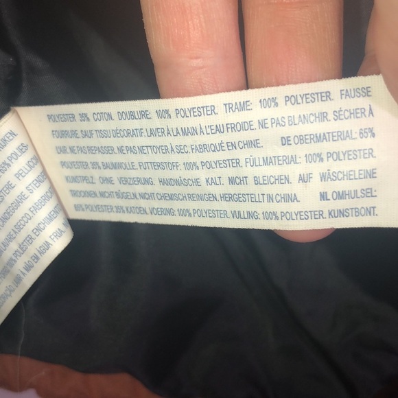 Forever 21 brown winter jacket size small thick winter jacket fur lined … - Picture 10 of 11